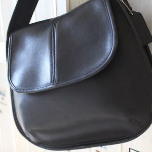 Vintage Coach Bag Black Leather Purse Coach Tote